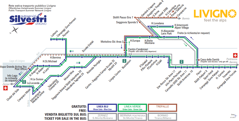 Livigno bus gratuito